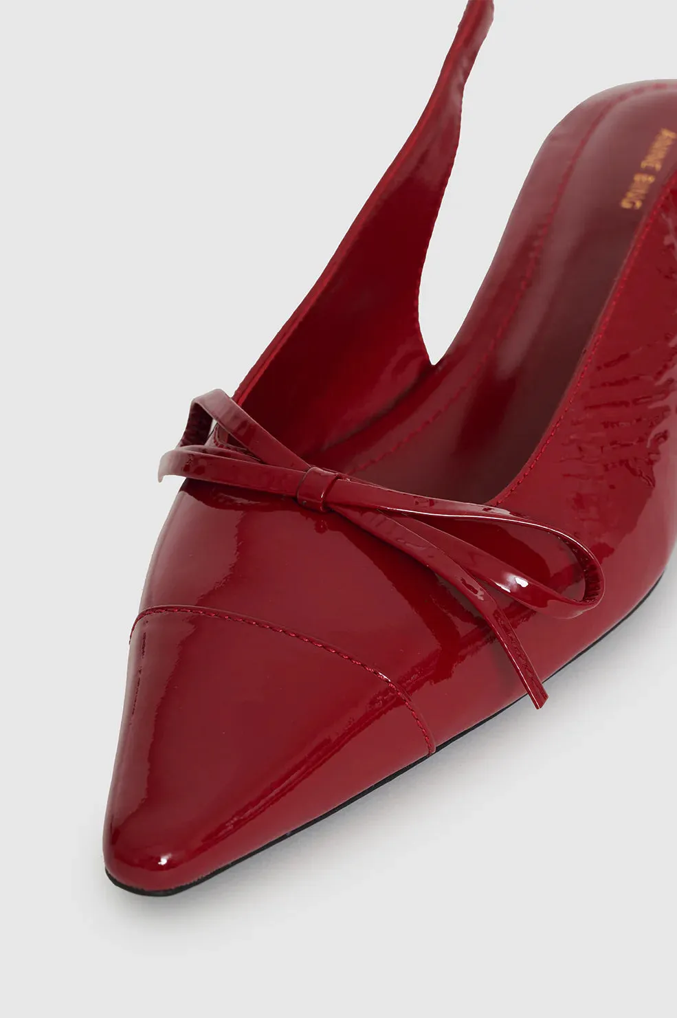 Anine Bing Zoey Slingback Heels