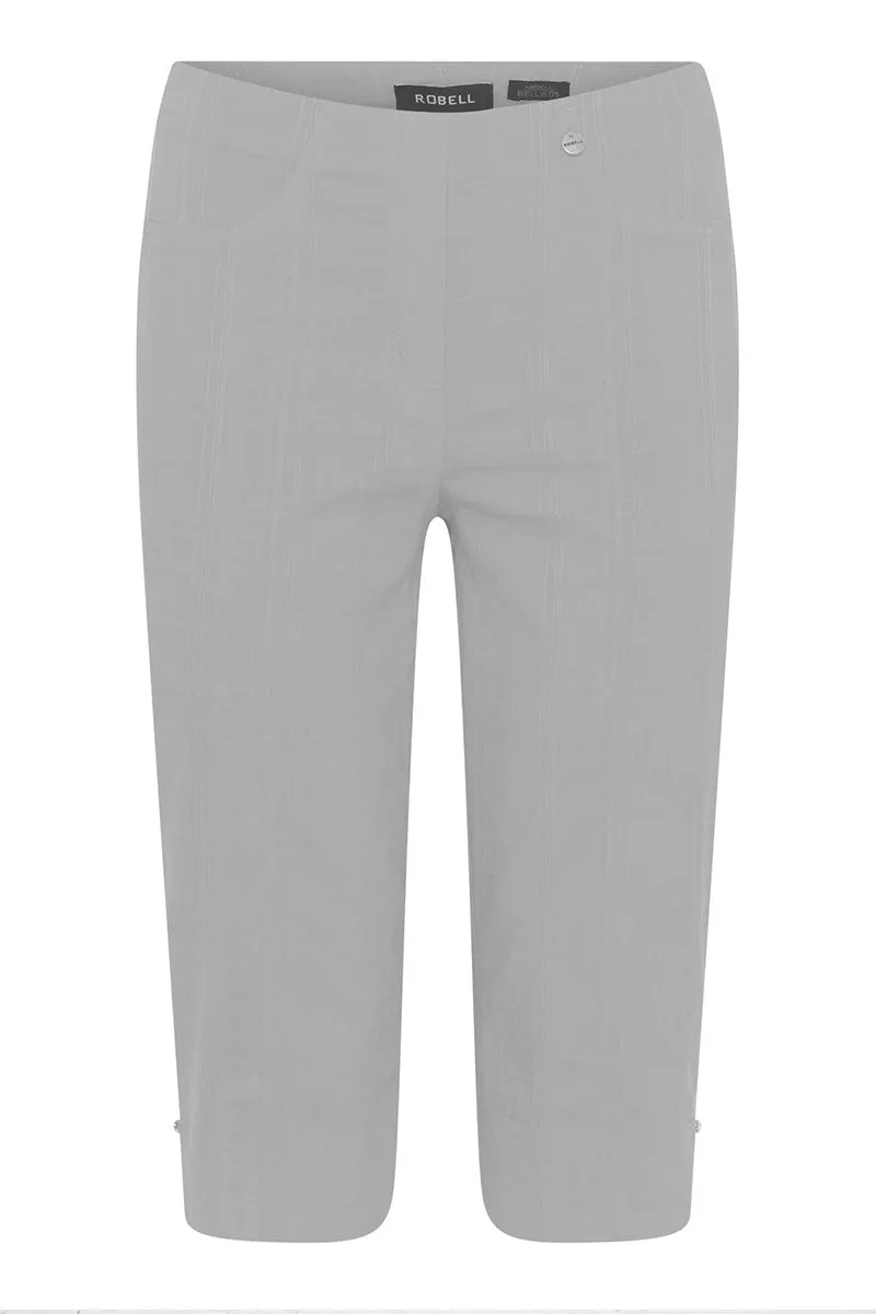 Bella 05 40cm Trousers Grey Seersucker