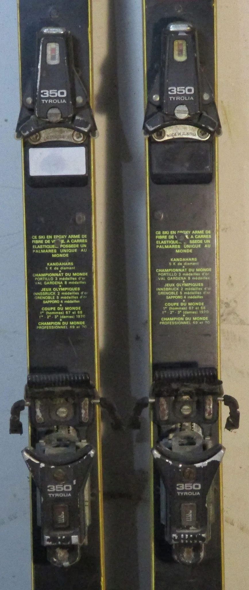Dynamic VR17 Snow Ski 200 cm For Sale with Tyrolia 350 Binding