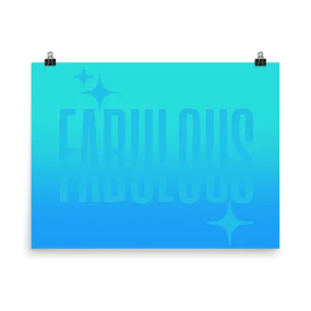 Fabulous Ghost Text Poster