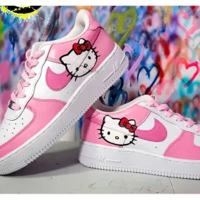 Hello Kitty Baby Pink Custom Air Force 1