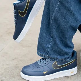 Lemon Yellow Low Black Blue Custom Air Force 1