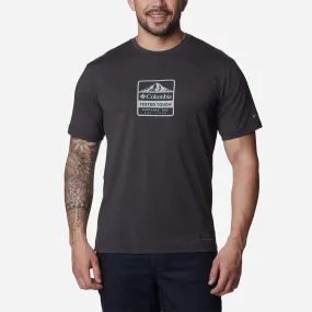 Áo Thun Ngắn Tay Nam Columbia Tech Trail™ Front Graphic - Xám