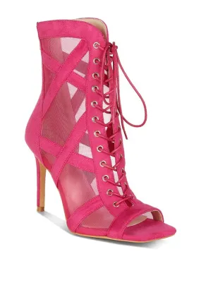 Princess Vibes- Mesh Ankle Bootie