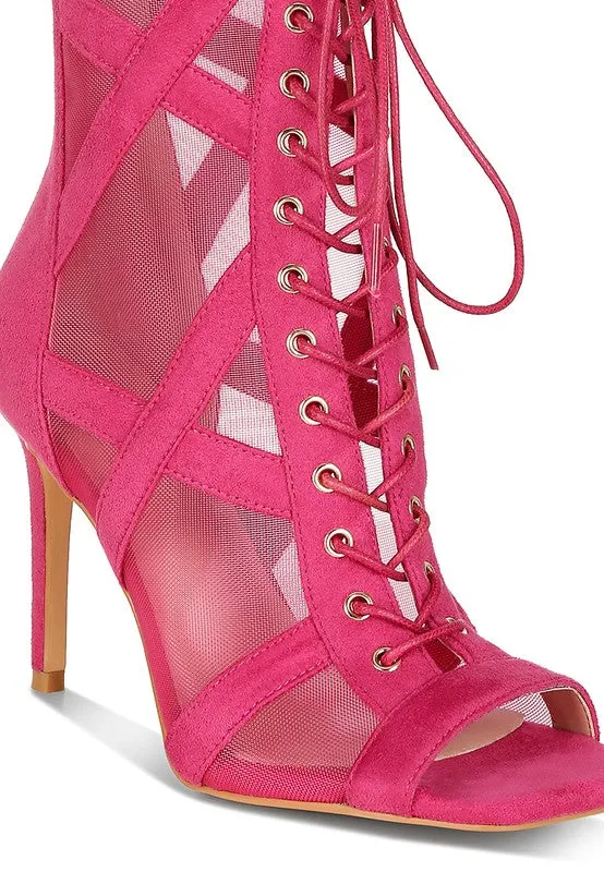 Princess Vibes- Mesh Ankle Bootie