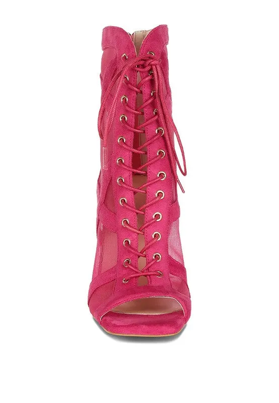 Princess Vibes- Mesh Ankle Bootie