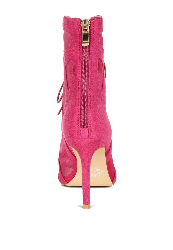Princess Vibes- Mesh Ankle Bootie