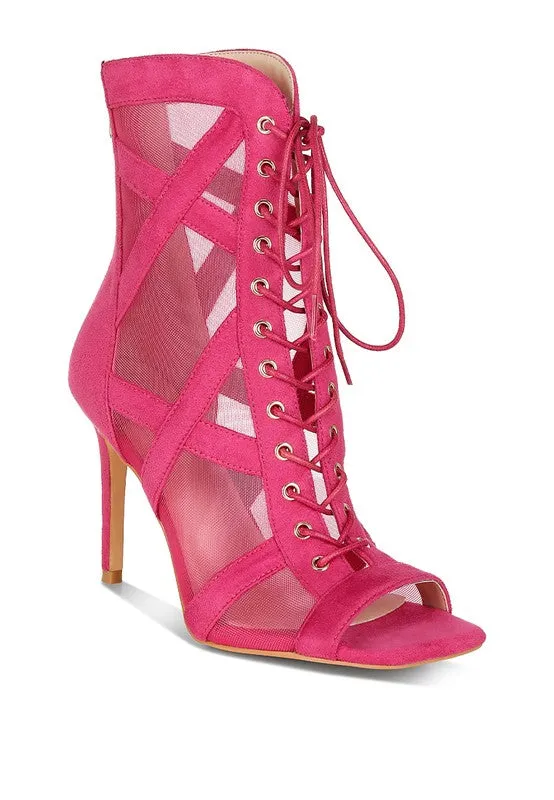 Princess Vibes- Mesh Ankle Bootie