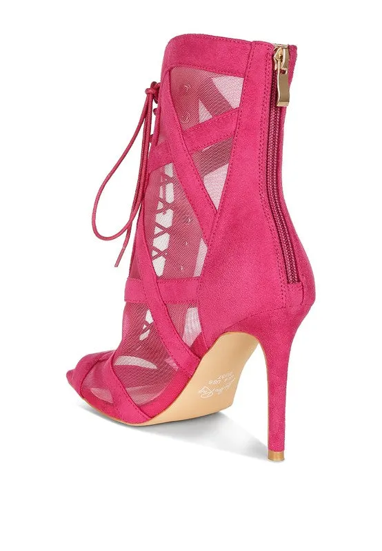 Princess Vibes- Mesh Ankle Bootie