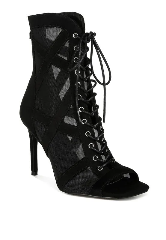 Princess Vibes- Mesh Ankle Bootie