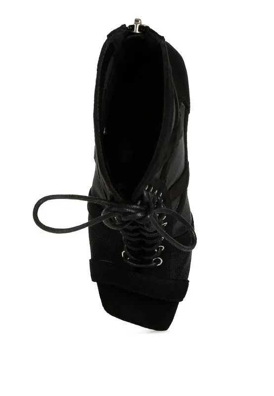 Princess Vibes- Mesh Ankle Bootie