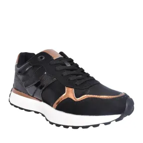 Sprox Black Chunky Sole Trainers