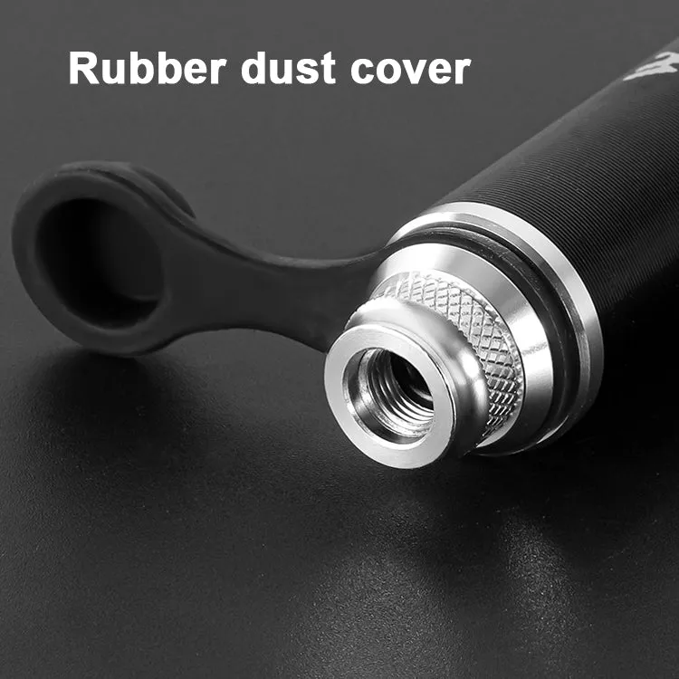 West Biking Bicycle Pump Portable High Pressure Inflators Mountain Road Car Bicycle Riding Equipment(Black)