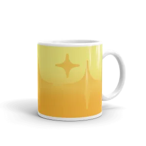 Yellow Ghost Sparkle Mug